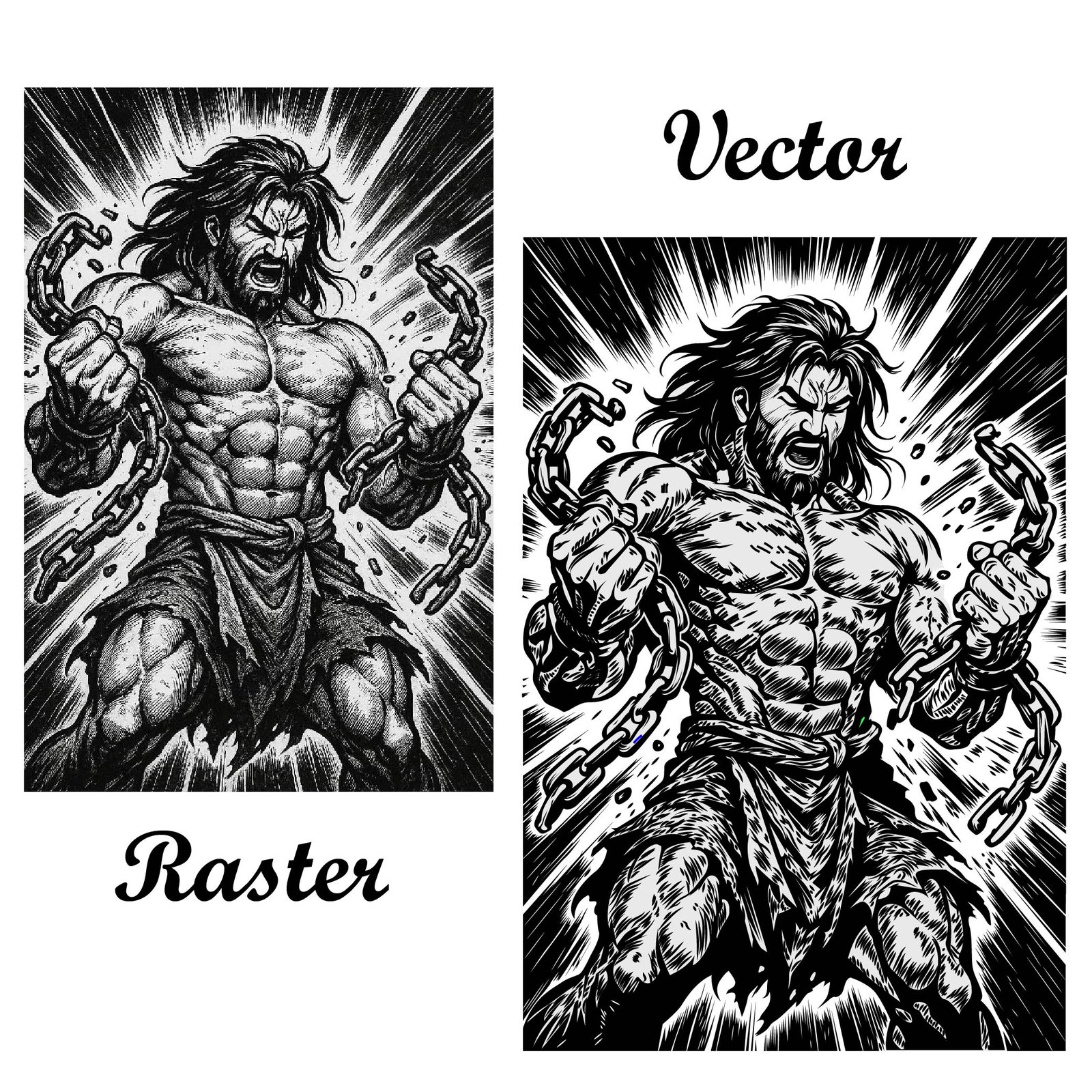Wolf Line Art